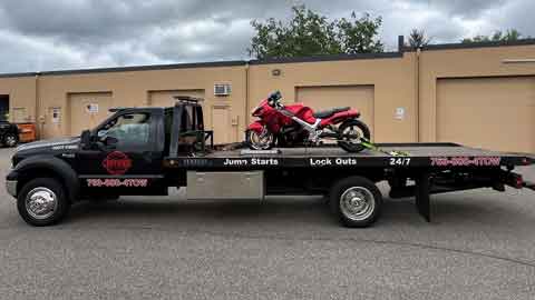 St Paul MN Motorcycle Towing Company